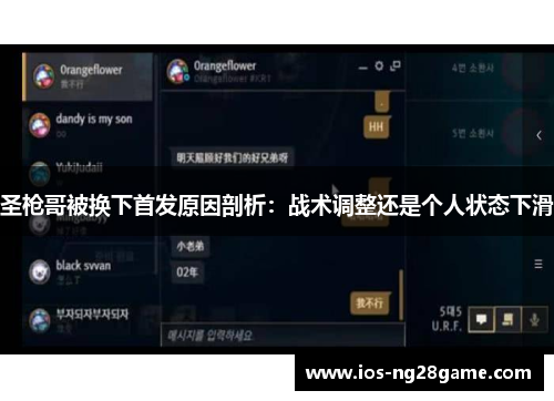 圣枪哥被换下首发原因剖析:战术调整还是个人状态下滑 圣枪哥被换下首发原因剖析:战术调整还是个人状态下滑